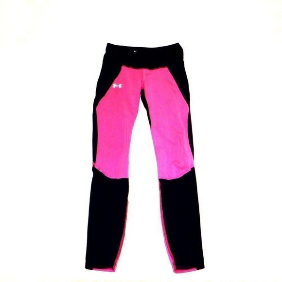 Under Armour dk blue/lilac compression leggings - Picture 1 of 2